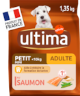 CROQUETTES AU SAUMON POUR PETIT CHIEN ULTIMA - ULTIMA en promo chez Auchan Supermarché Orléans à 5,45 €