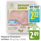 Hinterkochschinken bei E center im Filderstadt Prospekt für 2,22 €