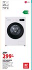 Lave-linge hublot LGF84N15WHS - LG - Auchan Hypermarché à Dombasle-sur-Meurthe Lave-linge hublot LGF84N15WHS - LG en promo chez Auchan Hypermarché Dombasle-sur-Meurthe à 299,99 €