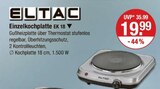 Einzelkochplatte EK 18 von ELTAC im aktuellen V-Markt Prospekt für 19,99 €