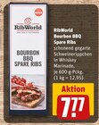 Bourbon BBQ Spare Ribs im Angebot bei REWE in Rheda-Wiedenbrück Bourbon BBQ Spare Ribs Angebote von RibWorld bei REWE Rheda-Wiedenbrück für 7,77 €