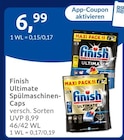 Ultimate Spülmaschinen-Caps von Finish im aktuellen budni Prospekt für 6,99 €