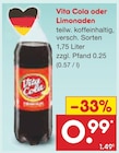 Aktuelle Cola Angebote bei Netto Marken-Discount in Zwickau Aktuelles Vita Cola oder Limonaden Angebot bei Netto Marken-Discount in Zwickau ab 0,99 €