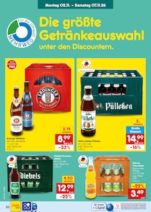 Erdinger im aktuellen Netto Marken-Discount Prospekt (Remscheid) Erdinger im Netto Marken-Discount Prospekt "Aktuelle Angebote" mit 70 Seiten (Remscheid)
