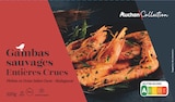 Gambas entières sauvages crues de Madagascar surgelées - AUCHAN en promo chez Bi1 Troyes à 13,30 €