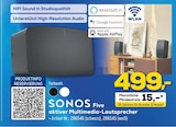 Five aktiver Multimedia-Lautsprecher Angebote von SONOS bei EURONICS Hamm für 499,00 €