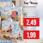 Geschenktüten 30,5 x 11 x 24,5 cm im Angebot bei Kaufhaus Stolz in Kiel Geschenktüten 30,5 x 11 x 24,5 cm Angebote von Tony Brown by Stolz bei Kaufhaus Stolz Kiel für 1,99 €