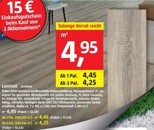BAUHAUS Unna - Laminat Laminat Angebot bei BAUHAUS Unna im Prospekt "Handzettel KW 01"