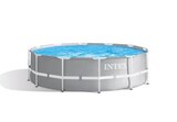 Piscine tubulaire Prism Frame Intex Ø 3,66 x H. 0,99 m - Intex en promo chez Castorama Vitrolles à 199,90 €