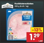 Kochinterschinken von Hofmaier für 1,29 € bei Netto Marken-Discount im Angebot Kochinterschinken von Hofmaier im aktuellen Netto Marken-Discount Prospekt