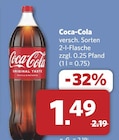 Aktuelle Coca Cola Angebote bei combi in Osnabrück Aktuelles Coca-Cola Angebot bei combi in Osnabrück ab 1,49 €
