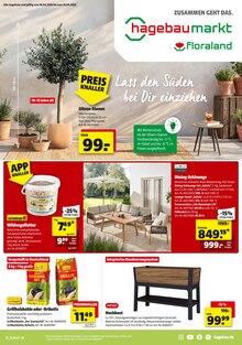 Hagebaumarkt Prospekt LASS DEN SÜDEN BEI DIR EINZIEHEN mit  Seiten in Böblingen und Umgebung
