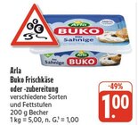 Buko Frischkäse oder -zubereitung bei EDEKA im Rauhenebrach Prospekt für 1,00 €