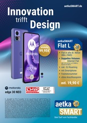 aetka Gelsenkirchen Prospekt der aktuellen Woche, gültig von 02.12.2022 bis 31.12.2022 Aktueller aetka Gelsenkirchen Prospekt "Innovation trifft Design" mit 1 Seite