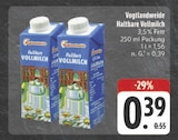 Haltbare Vollmilch im Angebot bei E center in Jena Haltbare Vollmilch Angebote von Vogtlandweide bei E center Jena für 0,39 €