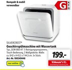 Geschirrspülmaschine mit Wassertank im Lidl Prospekt Geschirrspülmaschine mit Wassertank von SILVERCREST im aktuellen Lidl Prospekt für 199,00 €