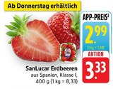 Aktuelles Erdbeeren Angebot bei EDEKA in Stuttgart ab 2,99 €