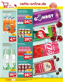 Energydrink im Netto Marken-Discount Prospekt "Aktuelle Angebote" mit 59 Seiten (Erlangen)