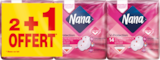 SERVIETTES HYGIÉNIQUES AVEC AILETTES ULTRA NANA - NANA à 3,00 € dans le catalogue Auchan Hypermarché