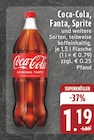 Coca-Cola, Fanta oder Sprite im Angebot bei EDEKA in Paderborn Coca-Cola, Fanta oder Sprite Angebote bei EDEKA Paderborn für 1,19 €