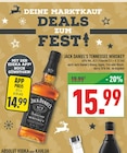 Aktuelle Jack Daniels Angebote bei Marktkauf in Warendorf Aktuelles Tennessee Whiskey Angebot bei Marktkauf in Warendorf ab 14,99 €
