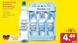 Natürliches Mineralwasser Angebote von Rheinfels Quelle bei Netto Marken-Discount Koblenz für 4,49 €