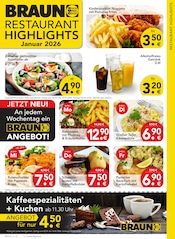 Aktueller BRAUN Möbel-Center Prospekt mit Getränke, "Restaurant Highlights", Seite 1