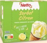 Cônes glacés sorbet citron - Netto en promo chez Netto Cônes glacés sorbet citron - Netto dans le catalogue Netto