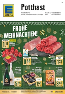 EDEKA Holzminden Prospekt "Aktuelle Angebote" mit 16 Seiten