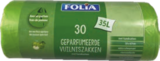 30 sacs poubelle parfumés - Folia en promo chez Aldi La Rochelle à 1,69 €