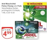 Aktuelles Waschmittel Pulver Angebot bei GLOBUS in Salzgitter ab 4,99 €