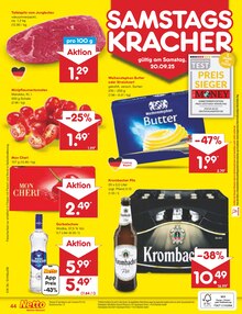 Wodka im Netto Marken-Discount Prospekt "Aktuelle Angebote" mit 60 Seiten (München)