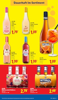 Prosecco im Lidl Prospekt "LIDL LOHNT SICH" mit 69 Seiten (Frankfurt (Main))