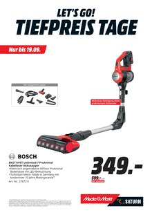 Staubsauger im MediaMarkt Saturn Prospekt "LET'S GO! TIEFPREISTAGE" mit 17 Seiten (Bochum)
