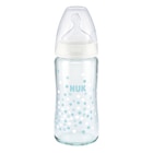 Biberon verre 240 ml 0 à 6 mois - NUK - Carrefour à Fontenay-sous-Bois Biberon verre 240 ml 0 à 6 mois - NUK en promo chez Carrefour Fontenay-sous-Bois à 5,98 €