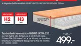 Aktuelles Taschenfederkernmatratze HYBRID ULTRA 220 Angebot bei Zurbrüggen in Oldenburg ab 499,00 €
