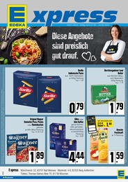 Aktueller E xpress Supermärkte Prospekt für Reichersbeuern: Diese Angebote sind preislich gut drauf. mit 4} Seiten, 21.05.2024 - 25.05.2024