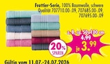 SB Möbel Boss Neunkirchen - Frottier-Serie Angebot im Prospekt Frottier-Serie bei SB Möbel Boss im Neunkirchen Prospekt für 3,99 €