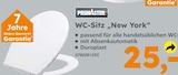 WC-Sitz New York von Primaster für 25,00 € bei Globus-Baumarkt im Angebot WC-Sitz New York von Primaster im aktuellen Globus-Baumarkt Prospekt