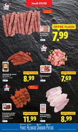 Poulet Angebote im Prospekt "Le vrai prix des bonnes choses" von Lidl auf Seite 7