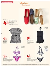 Prix et réduction Robe dans le prospectus Auchan Hypermarché en cours Offre Robe dans le catalogue Auchan Hypermarché du moment à la page 6