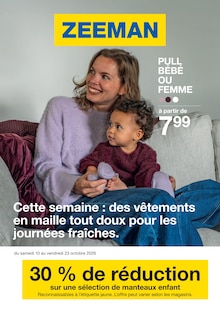 Catalogue Zeeman, 10/10/2026 - 23/10/2026, ZEEMAN, 18 pages Prospectus Zeeman en cours, "ZEEMAN", 18 pages