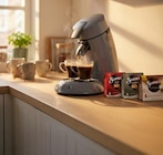 Machine à café Senseo bleu mystique - PHILIPS - Carrefour à Paris Machine à café Senseo bleu mystique - PHILIPS en promo chez Carrefour Paris à 59,99 €