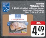 EDEKA Rot - MSC Kabeljau Filets Angebot im Prospekt MSC Kabeljau Filets bei EDEKA im Rot Prospekt für 4,49 €