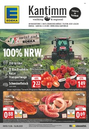 EDEKA Prospekt für Kierspe mit 24 Seiten EDEKA Prospekt für Kierspe: "Aktuelle Angebote", 24 Seiten, 11.08.2025 - 16.08.2025