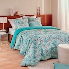 Parure imprimée seersucker en promo chez Maxi Bazar Vénissieux à 23,99 €