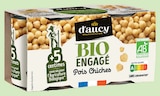 Bio Engagé Pois Chiches - D'aucy dans le catalogue Intermarché Super