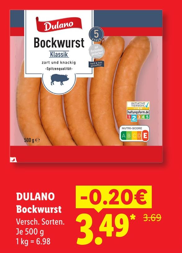Bockwurst