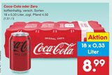 Zero Angebote von Coca-Cola bei Netto Marken-Discount Löbau für 8,99 €