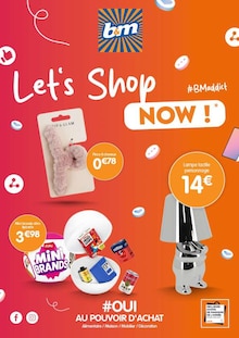 Prospectus B&M à Bruay-la-Buissière, "Let's Shop NOW !", 1 page de promos valables du 05/12/2025 au 18/12/2025